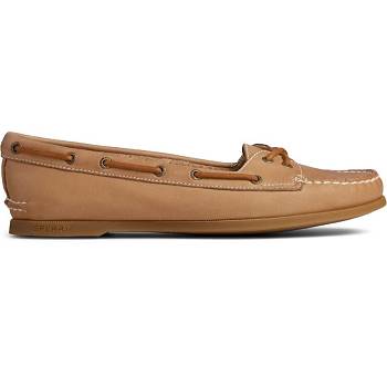 Sperry Authentic Original Skimmer Hnede - Damske Mokasíny